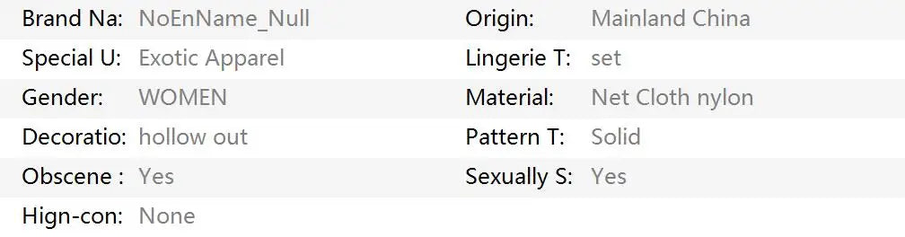 Summer Adult Erotica Fashion See Through Hollow Out Two Piece Set Teddies Bodysuits Crotchless Lingere Backless Underwear Set