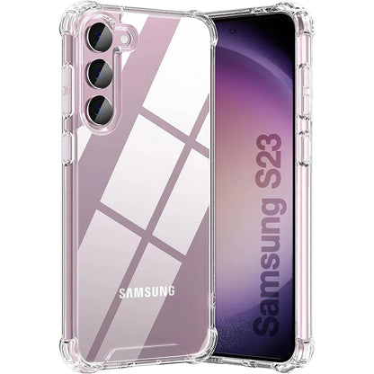 Hybrid Shockproof Case For Samsung Galaxy S26 S25 FE S24 S23 S21 S22 Plus Ultra Clear Hard Case For Samsung A56 A36 A54 A53
