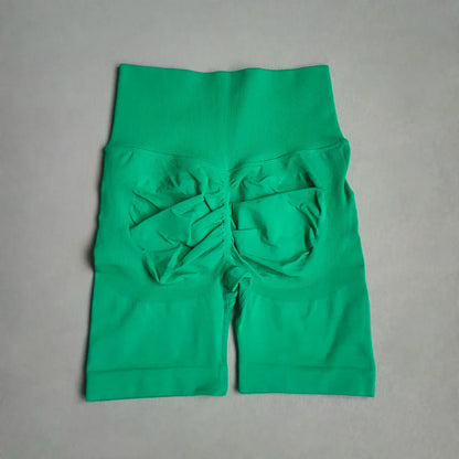 Yoga Shorts Women Sports Shorts Seamless Gym Workout Shorts High Waist Push Up Fitness Sports Shorts Cycling Shorts