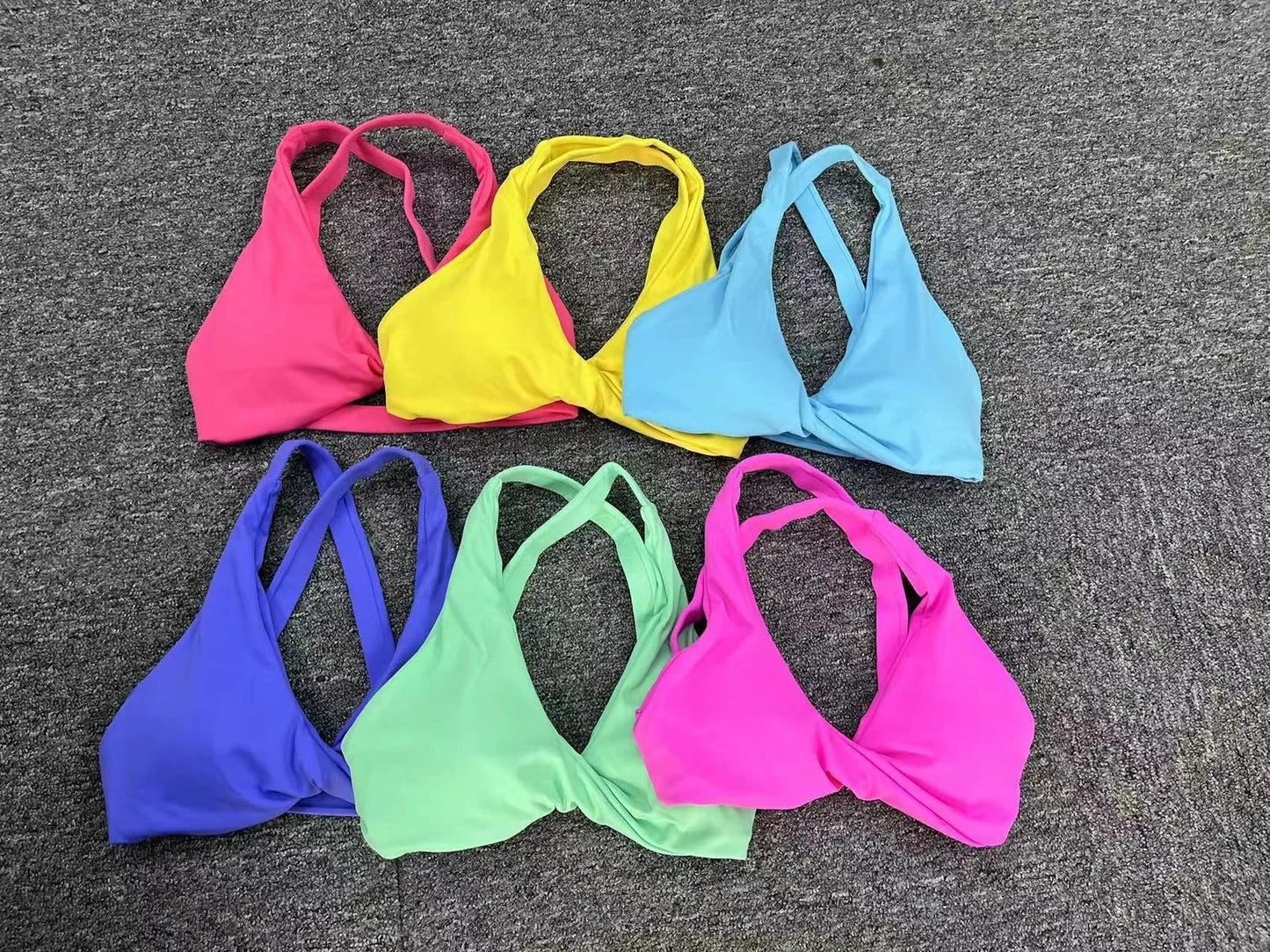 Sport Bra Women Seamless Gym Anti-sweat Breathable Yoga Shockproof Crop Top Fitness Push up Workout Underwear Blue Gray Red Pink
