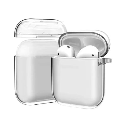 Transparent Earphone Case For Airpods 4 3 Pro 2nd USB-C Cases Soft TPU Clear Headphone Cover For Airpods Pro 2 1 3 Protective ca