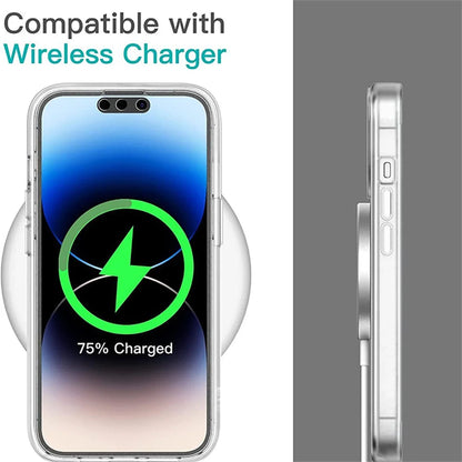 360 Full Body Front Back Clear Protective Phone Case For iPhone 17 16 15 12 13 14 11 Pro XS Max 7 8 Plus Soft Hard Back Cover