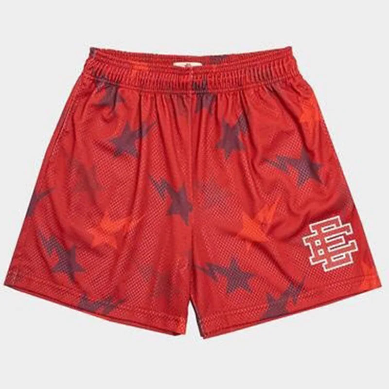 EE Eric Emanuel Men Beach Board Shorts fitness Training Workout Sport Short Pants Summer Gym Jogging Mesh Casual Shorts