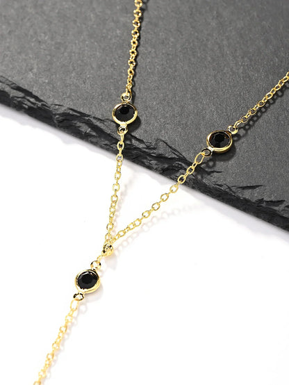 European American Hot Selling Simple Necklace Female Summer Hot Girl Body Chain Chest Chain Full Body Sexy Three-Dimensional Bac