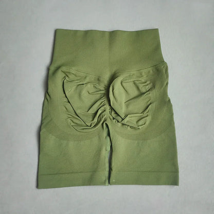 Yoga Shorts Women Sports Shorts Seamless Gym Workout Shorts High Waist Push Up Fitness Sports Shorts Cycling Shorts