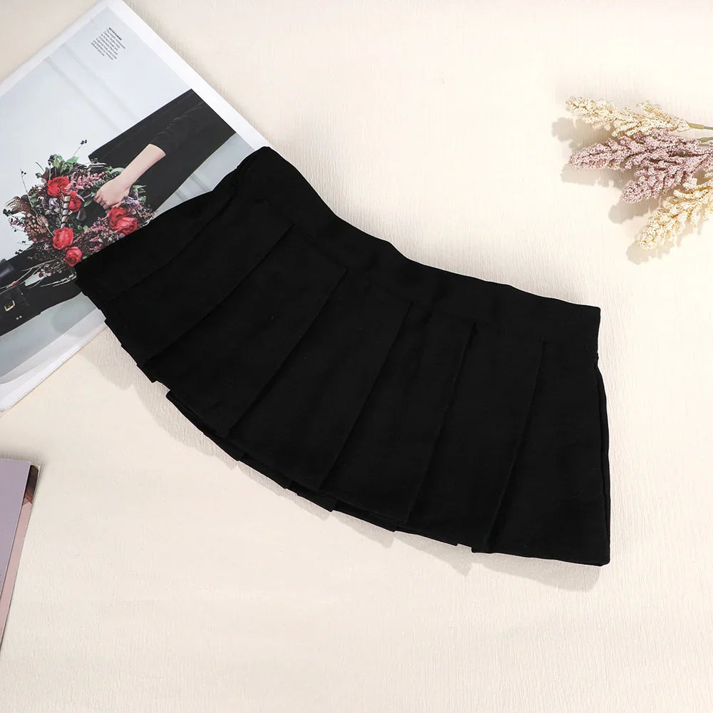 Ultrashort Jk Skirts Plaid Cosplay Costume Skirt Japanese Style Summer Schoolgirl Pleated Skirts Vintage Sexy Clubwear Skirt