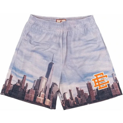 EE Eric Emanuel Men Beach Board Shorts fitness Training Workout Sport Short Pants Summer Gym Jogging Mesh Casual Shorts