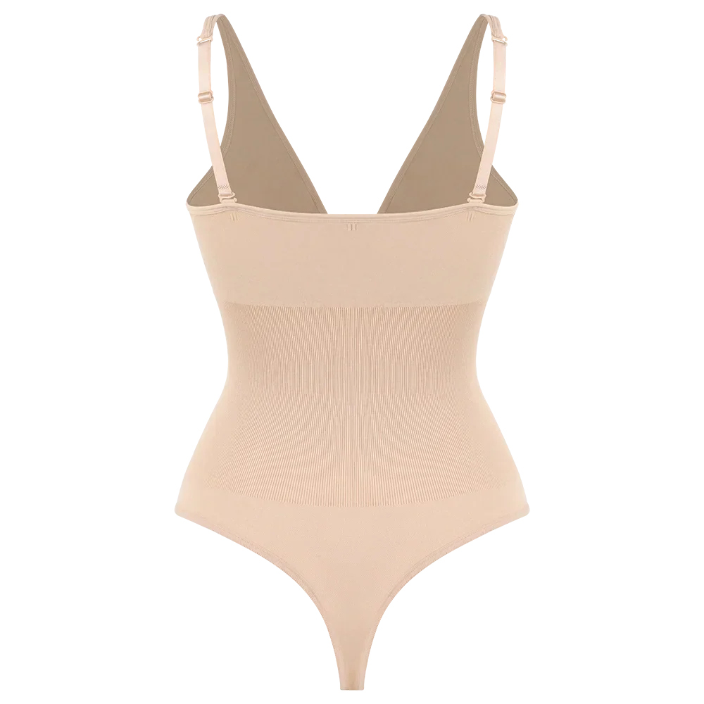 Sexy Thong Bodysuit Tummy Control Women Shapewear Halter Neck Flat Belly Body Shaper Slimming Flat Belly Underwear Open Crotch