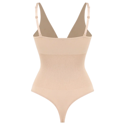 Sexy Thong Bodysuit Tummy Control Women Shapewear Halter Neck Flat Belly Body Shaper Slimming Flat Belly Underwear Open Crotch