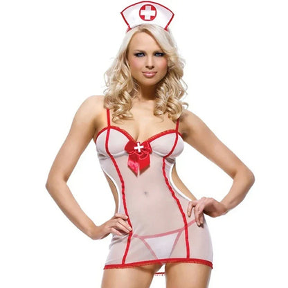 S-3XL Sexy Lingerie Woman Porno Underwear Sexy Dress Cosplay Uniform Women Lingerie Set Erotic Sleepwear Babydoll Role Costume