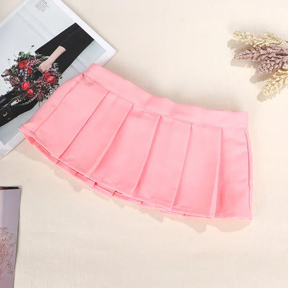 Ultrashort Jk Skirts Plaid Cosplay Costume Skirt Japanese Style Summer Schoolgirl Pleated Skirts Vintage Sexy Clubwear Skirt