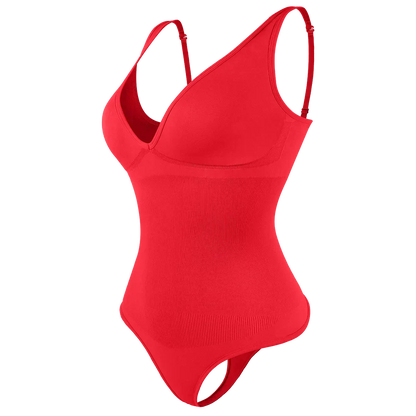 Sexy Thong Bodysuit Tummy Control Women Shapewear Halter Neck Flat Belly Body Shaper Slimming Flat Belly Underwear Open Crotch