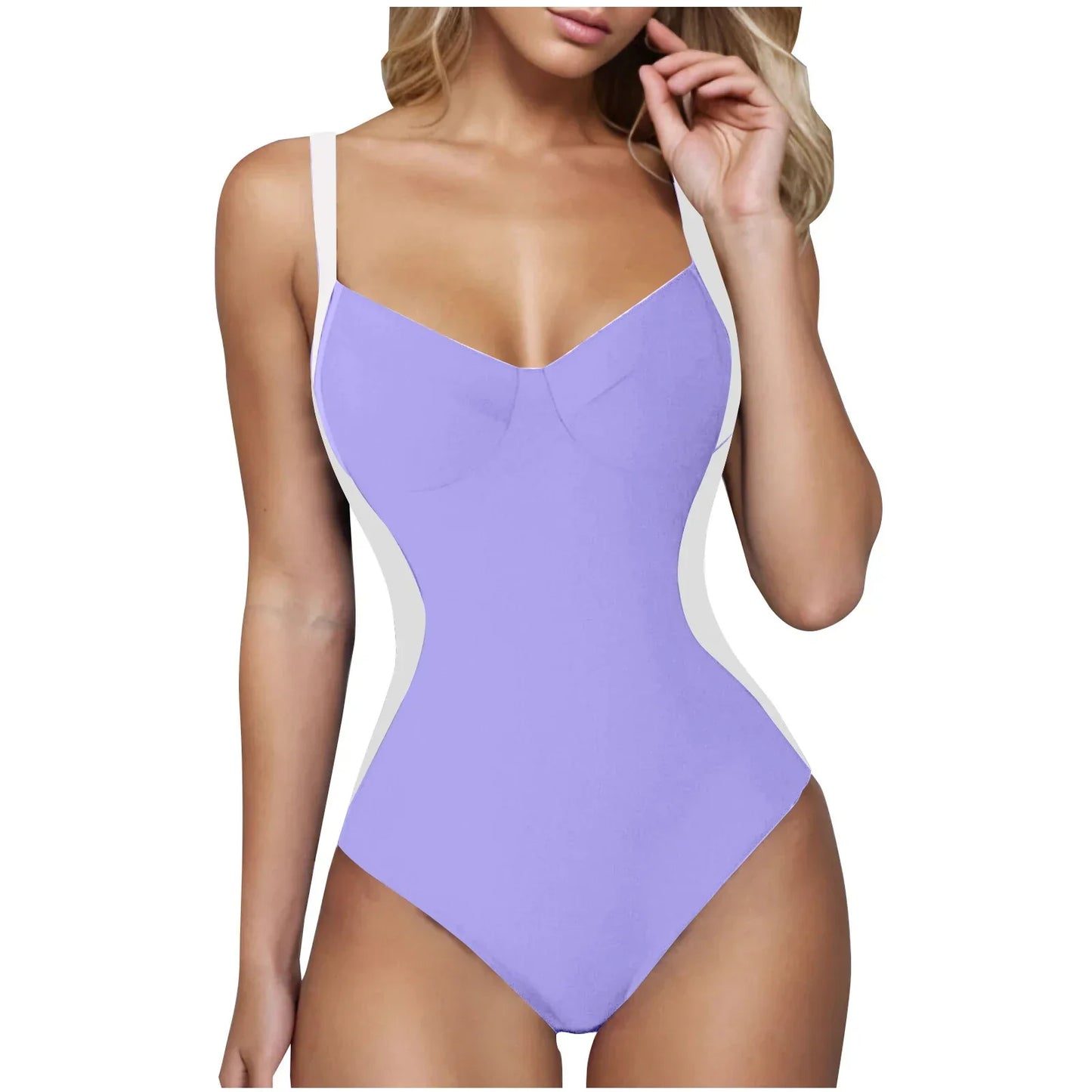 2026 Push Up Swimsuit Women One Piece Slim Strappy Swimwear Female Sexy Bathers Bathing Swimming Swim Suit Beachwear XXL