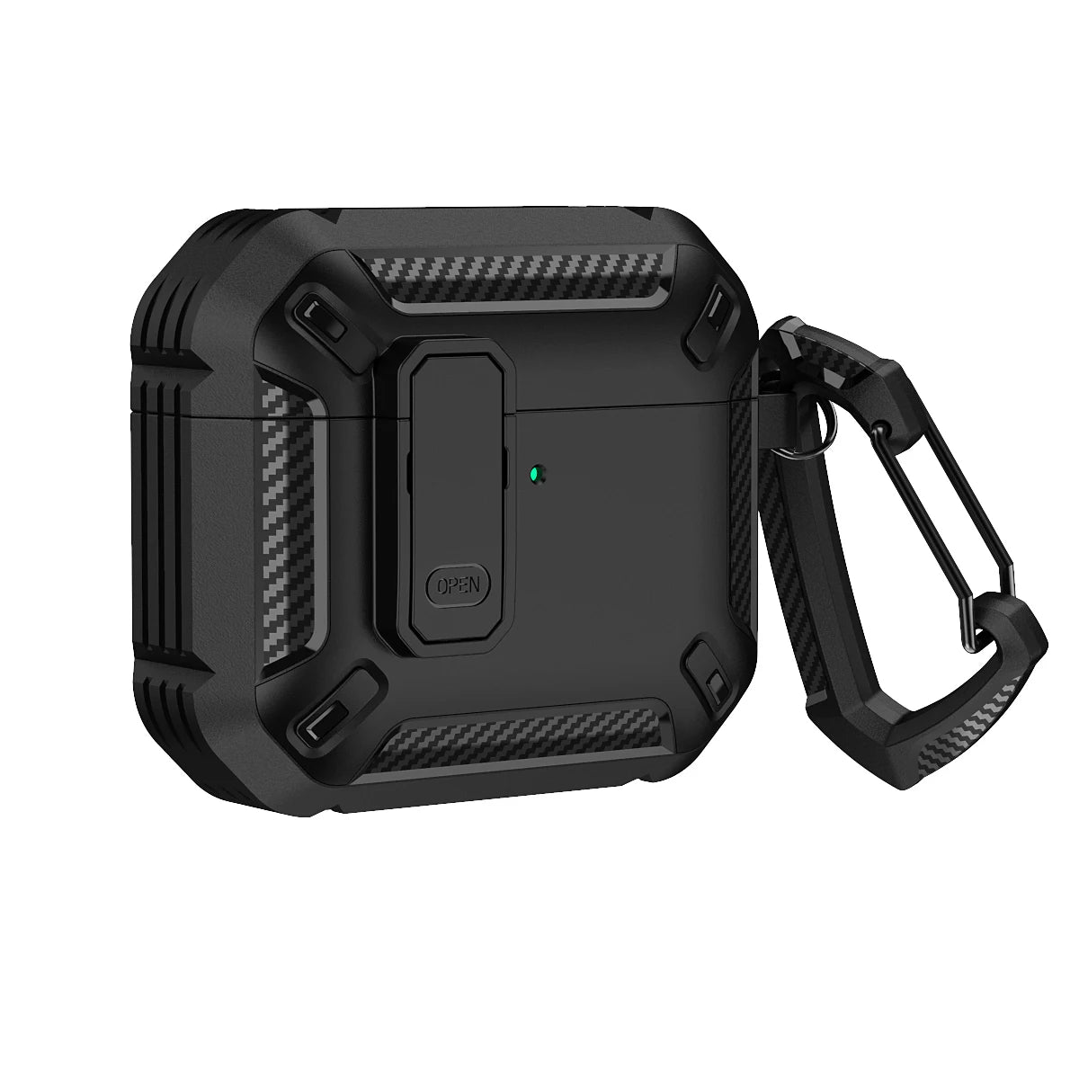 Luxury Switch Earphone Case For Airpods 4 Pro 2 3 Case Shockproof Cover For Apple AirPods Pro 2 3 1 Cases Accessories Keychain