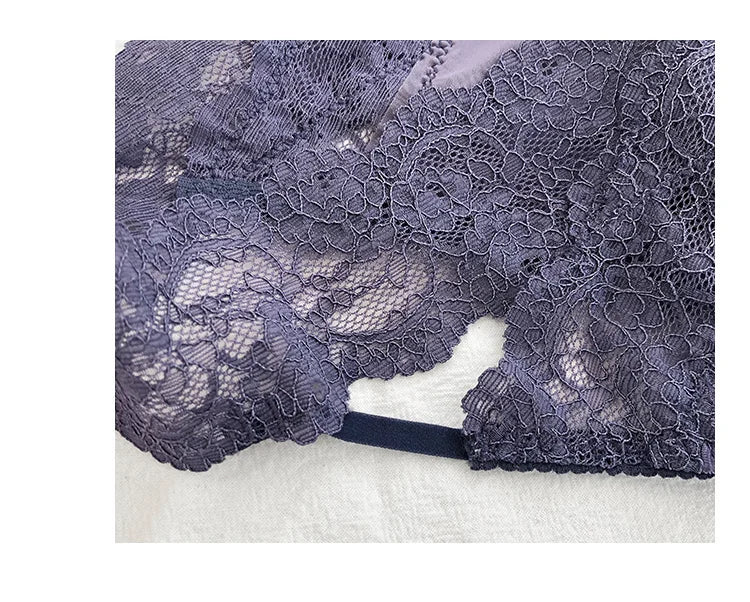 SP&CITY Satin Lace Sexy Women's Underwear Low Waist Transparent Hollow Out Panties Breathable Soft Seamless Briefs Lingerie