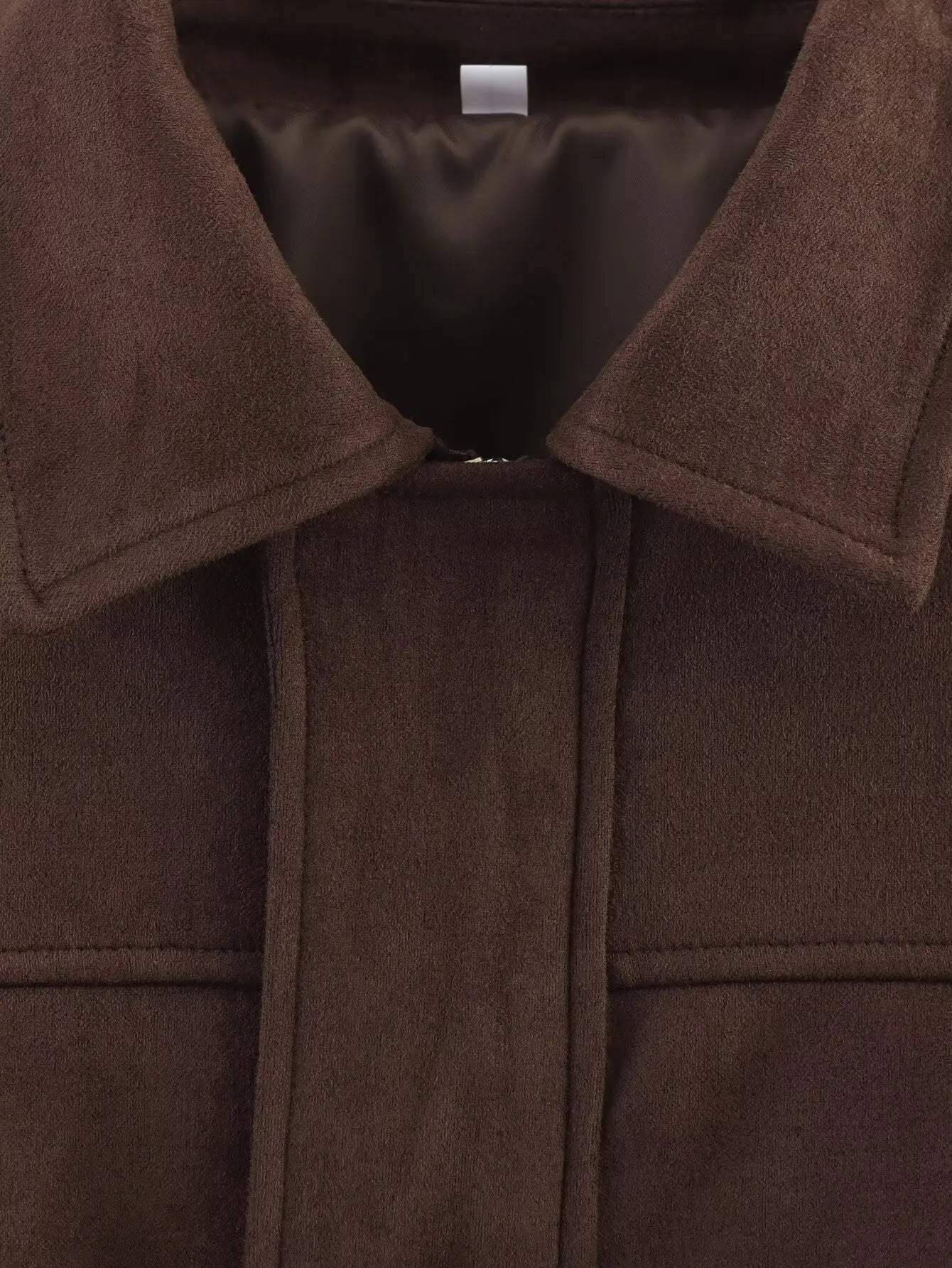 TFMLN Autumn Winter Women Suede Jacket Coat 2025 New Fashion Long Sleeve Zipper Loose Bomber Coat Chic Lady Casual Streetwear