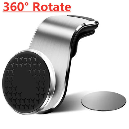 Magnetic Car Phone Holder Air Vent Magnet Mount GPS Smartphone Cellphone Support in Car Bracket For iPhone Samsung Huawei Xiaomi