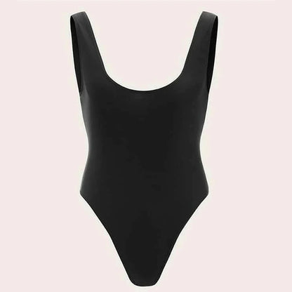 Black One-piece Swimsuit 2025 Stylish New Full Bikini Set One Piece Whole Swimwear For Women Sexy Swim Bathing Suits Swimming